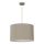Κρεμαστό φωτιστικό με καλώδιο ARDEN 1xE27/15W/230V Ø 40 cm μπεζ