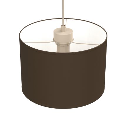 Κρεμαστό φωτιστικό με καλώδιο ARDEN 1xE27/15W/230V, διάμετρος 25 εκ., μπεζ/καφέ