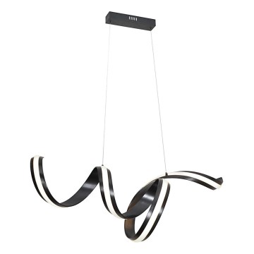 Κρεμαστό φωτιστικό με καλώδιο AREZIA LED/42W/230V μαύρο