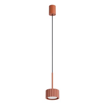 Κρεμαστό φωτιστικό με καλώδιο AURA 1xGX53/10W/230V κόκκινο