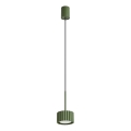 Κρεμαστό φωτιστικό με καλώδιο AURA 1xGX53/10W/230V πράσινο