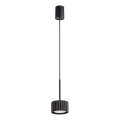 Κρεμαστό φωτιστικό με καλώδιο AURA 1xGX53/10W/230V, μαύρο