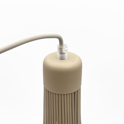Κρεμαστό φωτιστικό με καλώδιο BALERINA 1xE27/15W/230V μπεζ