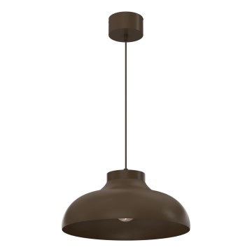 Κρεμαστό φωτιστικό με καλώδιο BASCA 1xE27/15W/230V καφέ