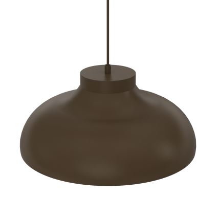 Κρεμαστό φωτιστικό με καλώδιο BASCA 1xE27/15W/230V καφέ