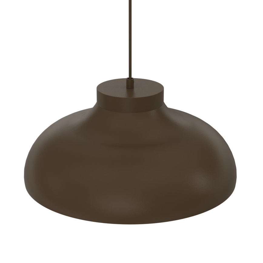 Κρεμαστό φωτιστικό με καλώδιο BASCA 1xE27/15W/230V καφέ
