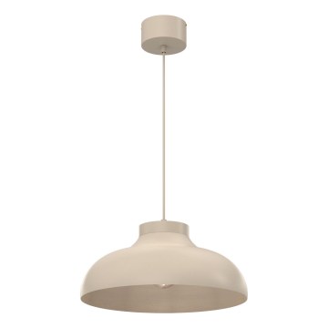 Κρεμαστό φωτιστικό με καλώδιο BASCA, 1xE27/15W/230V, σε μπεζ απόχρωση