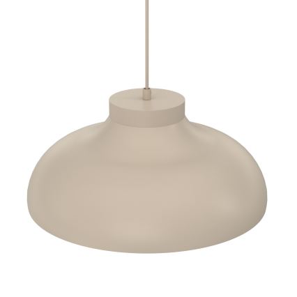 Κρεμαστό φωτιστικό με καλώδιο BASCA, 1xE27/15W/230V, σε μπεζ απόχρωση