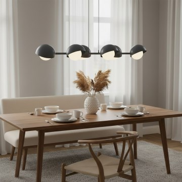 Κρεμαστό φωτιστικό με καλώδιο BOOM 6xG9/8W/230V μαύρο