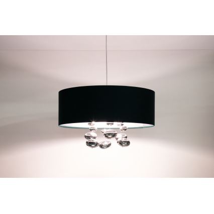 Κρεμαστό φωτιστικό με καλώδιο BUBBLE 1xE27/60W/230V Ø 40 cm πράσινο