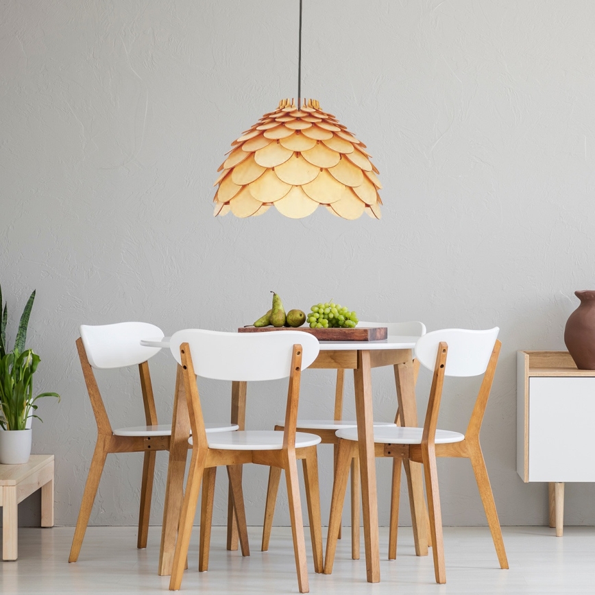 Κρεμαστό φωτιστικό με καλώδιο BURGO 1xE27/60W/230V διάμ. 35 cm