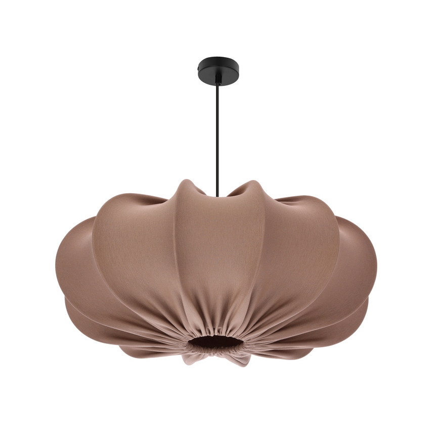 Κρεμαστό φωτιστικό με καλώδιο CAFEE 1xE27/40W/230V διάμ. 52 cm καφέ