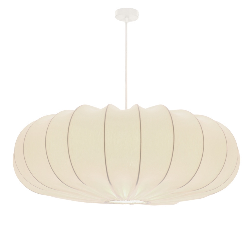 Κρεμαστό φωτιστικό με καλώδιο CAFEE 1xE27/40W/230V, διάμ. 66 εκ., λευκό