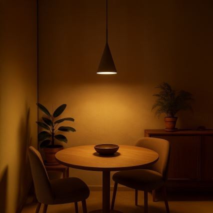 Κρεμαστό φωτιστικό με καλώδιο CAPITAL 1xGX53/15W/230V Ø 17 cm, μπεζ