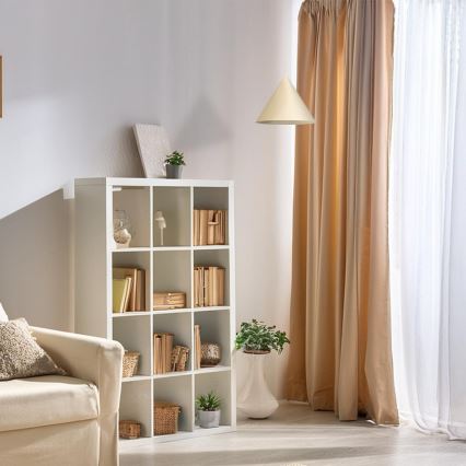 Κρεμαστό φωτιστικό με καλώδιο CAPITAL 1xGX53/15W/230V Ø 32 cm σε κρεμ απόχρωση