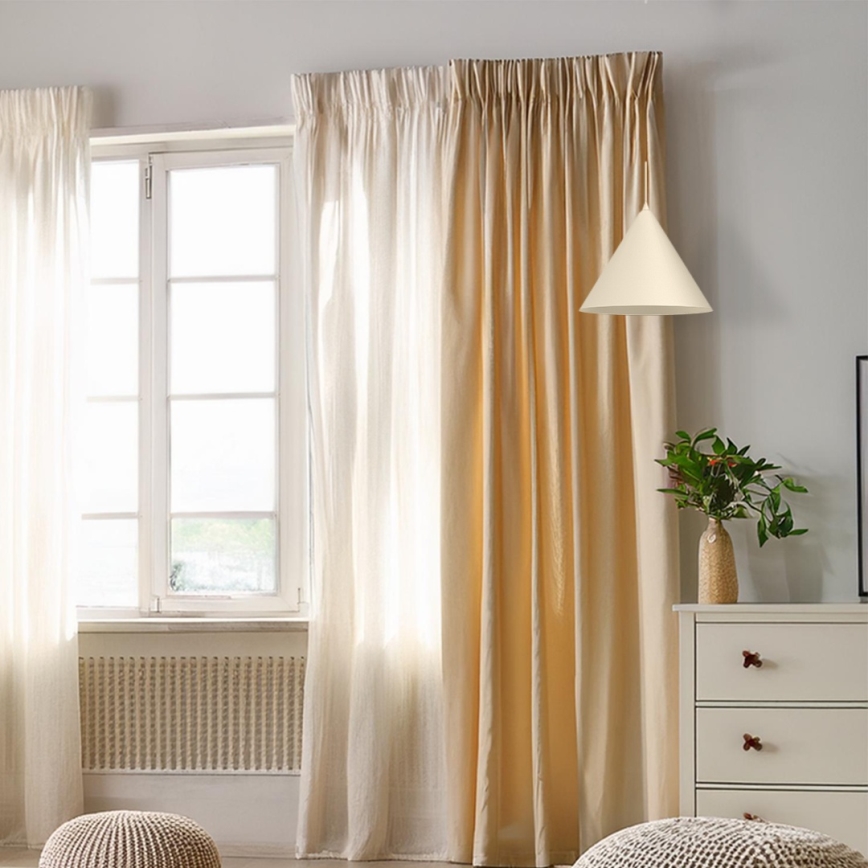 Κρεμαστό φωτιστικό με καλώδιο CAPITAL 1xGX53/15W/230V Ø 32 cm σε κρεμ απόχρωση