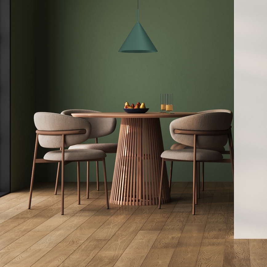 Κρεμαστό φωτιστικό με καλώδιο CAPITAL 1xGX53/15W/230V, διάμ. 32 cm, πράσινο