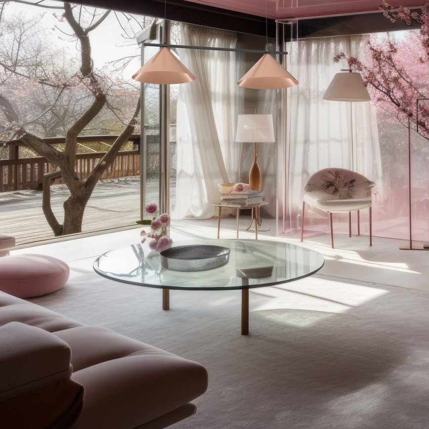 Κρεμαστό φωτιστικό με καλώδιο CAPITAL 2xGX53/15W/230V ροζ χρυσό