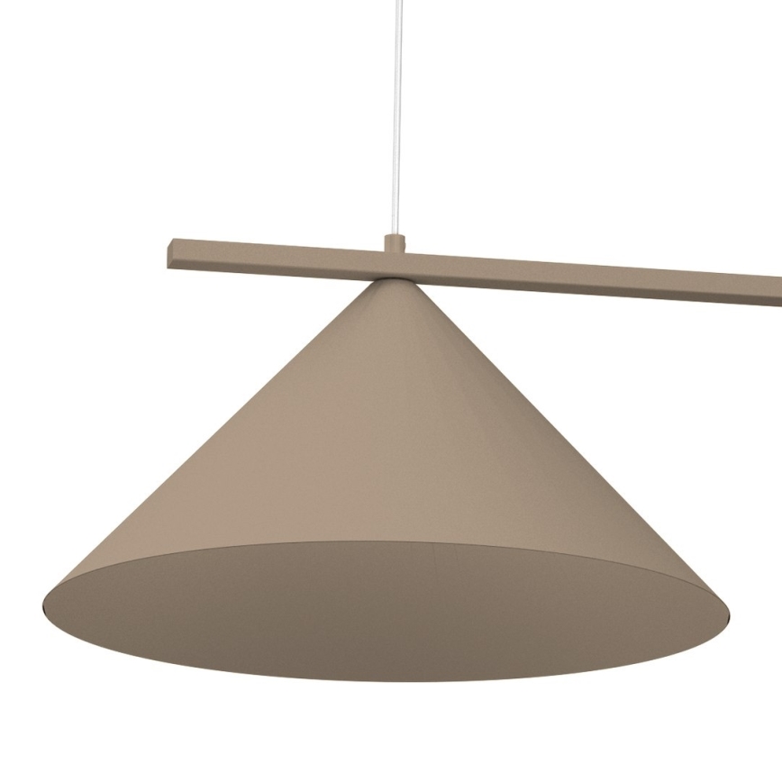 Κρεμαστό φωτιστικό με καλώδιο CAPITAL 3xGX53/15W/230V, μπεζ
