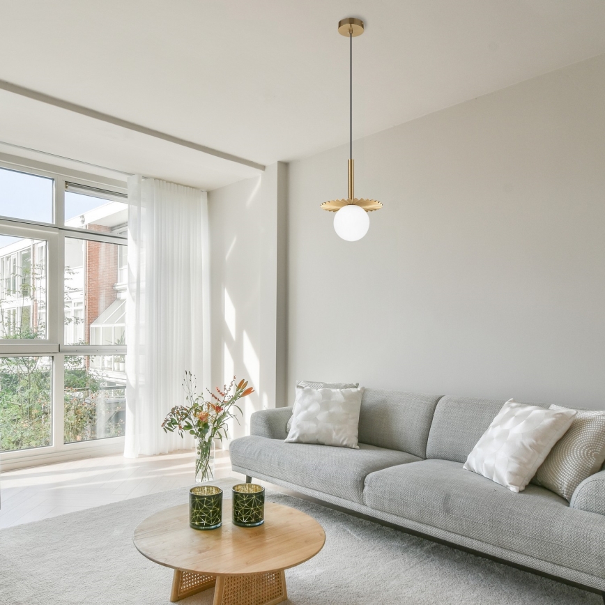 Κρεμαστό φωτιστικό με καλώδιο CHITA 1xG9/5W/230V χρυσό