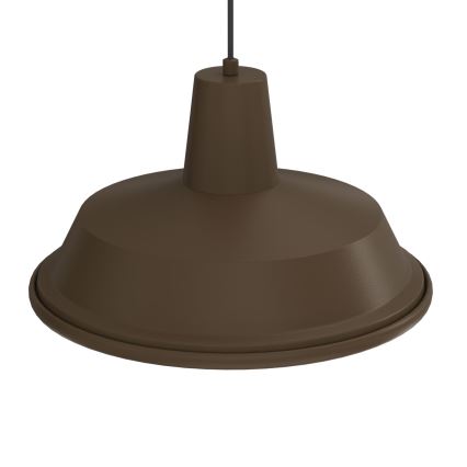 Κρεμαστό φωτιστικό με καλώδιο CLASS 1xE27/15W/230V, καφέ