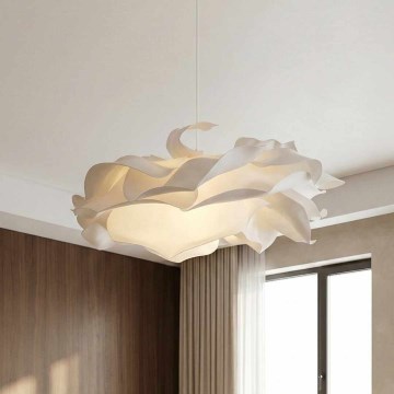 Κρεμαστό φωτιστικό με καλώδιο CLOUDY 1xE27/40W/230V λευκό