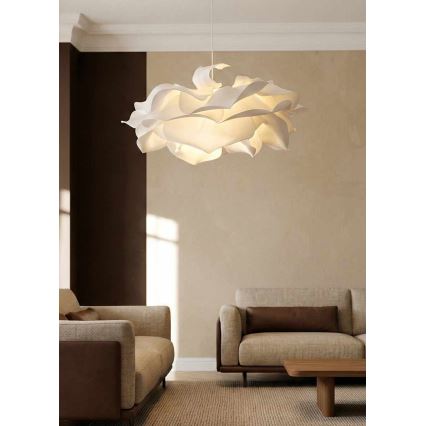 Κρεμαστό φωτιστικό με καλώδιο CLOUDY 1xE27/40W/230V λευκό
