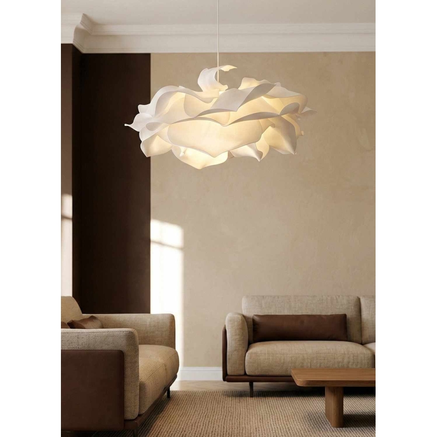 Κρεμαστό φωτιστικό με καλώδιο CLOUDY 1xE27/40W/230V λευκό
