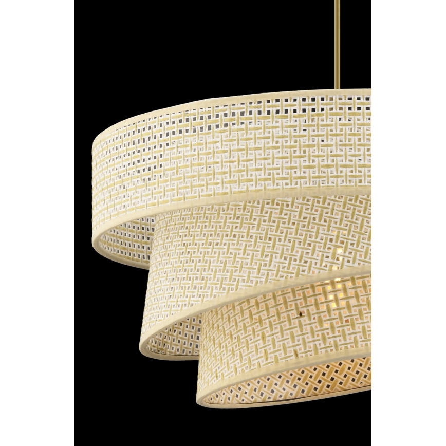 Κρεμαστό φωτιστικό με καλώδιο COUPER 1xE27/60W/230V κρεμ