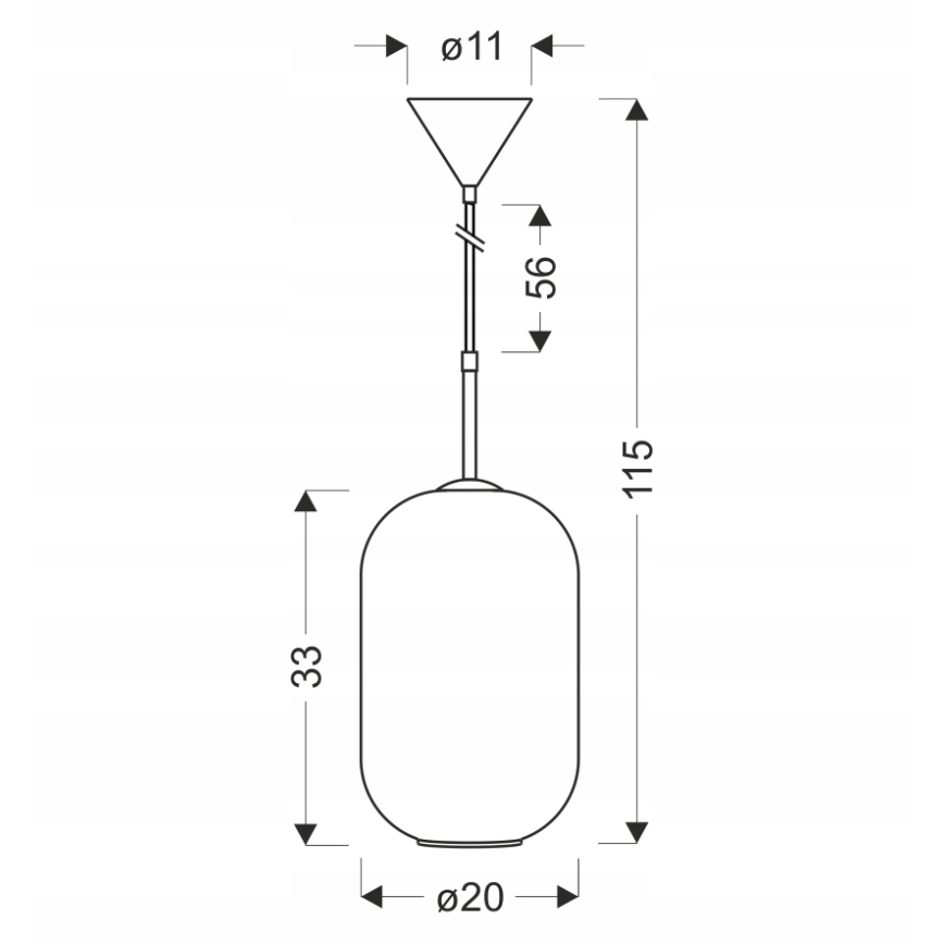 Κρεμαστό φωτιστικό με καλώδιο CRESTO 1xE27/40W/230V λευκό/χρυσό