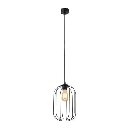 Κρεμαστό φωτιστικό με καλώδιο DESTELLO, 1xE27/15W/230V, Ø 21 cm, μαύρο