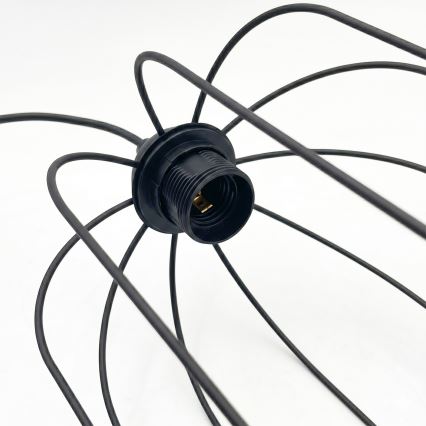 Κρεμαστό φωτιστικό με καλώδιο DESTELLO, 1xE27/15W/230V, Ø 21 cm, μαύρο