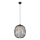 Κρεμαστό φωτιστικό με καλώδιο DESTELLO 1xE27/15W/230V Ø 32 cm μαύρο