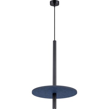 Κρεμαστό φωτιστικό με καλώδιο FELTRO 1xG9/8W/230V μαύρο/μπλε