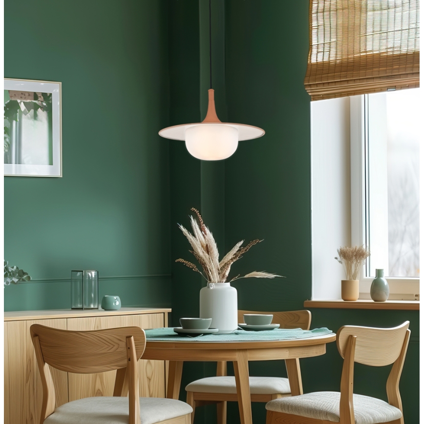 Κρεμαστό φωτιστικό με καλώδιο FRED 1xG9/10W/230V καφέ