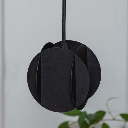 Κρεμαστό φωτιστικό με καλώδιο GAMBIT 1xGU10/10W/230V μαύρο