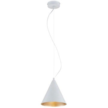 Κρεμαστό φωτιστικό με καλώδιο GANNA 1xE27/15W/230V γκρι