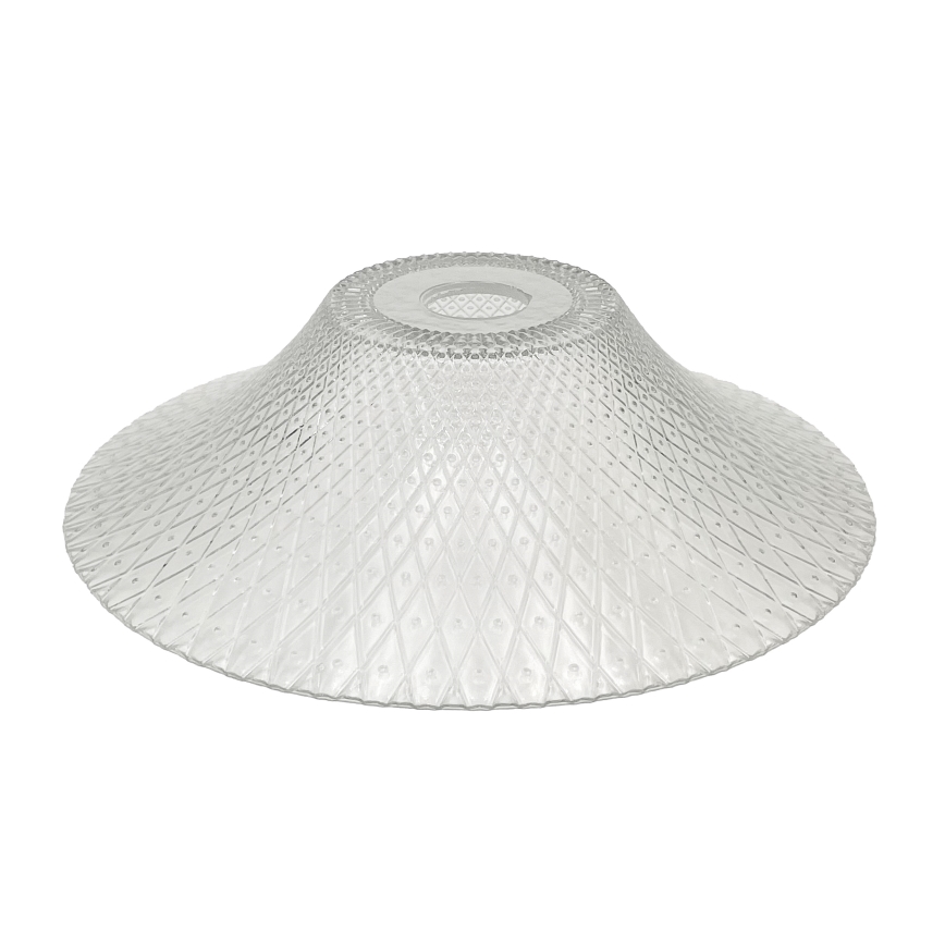 Κρεμαστό φωτιστικό με καλώδιο JULL 1xE27/15W/230V γυαλιστερό χρώμιο/διάφανο