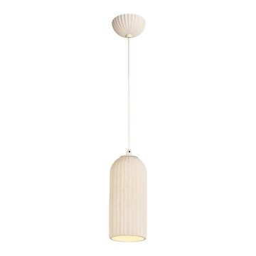 Κρεμαστό φωτιστικό με καλώδιο LAVINA 1xE27/35W/230V κρεμ
