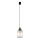 Κρεμαστό φωτιστικό με καλώδιο LIZA 1xE27/15W/230V μαύρο/χρυσό