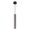 Κρεμαστό φωτιστικό με καλώδιο LUNGOMARE 1xGU10/10W/230V ματ χρώμιο