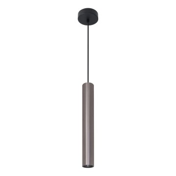 Κρεμαστό φωτιστικό με καλώδιο LUNGOMARE 1xGU10/10W/230V ματ χρώμιο