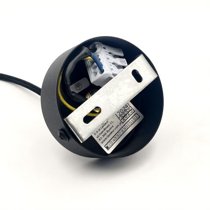 Κρεμαστό φωτιστικό με καλώδιο MARKUS 1xE27/15W/230V μαύρο/δρυς