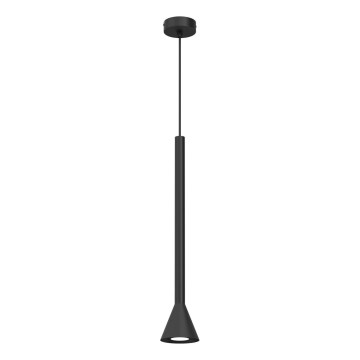 Κρεμαστό φωτιστικό με καλώδιο MAZZO 1xGU10/8W/230V μαύρο