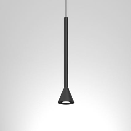 Κρεμαστό φωτιστικό με καλώδιο MAZZO 1xGU10/8W/230V μαύρο