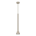 Κρεμαστό φωτιστικό με καλώδιο MAZZO 1xGU10/8W/230V μπεζ
