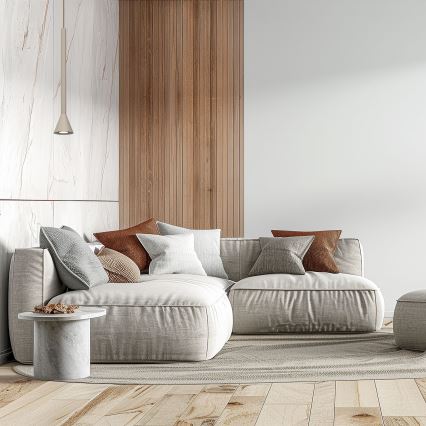 Κρεμαστό φωτιστικό με καλώδιο MAZZO 1xGU10/8W/230V μπεζ