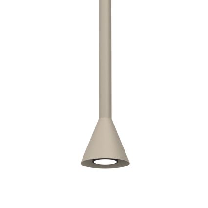 Κρεμαστό φωτιστικό με καλώδιο MAZZO 1xGU10/8W/230V μπεζ