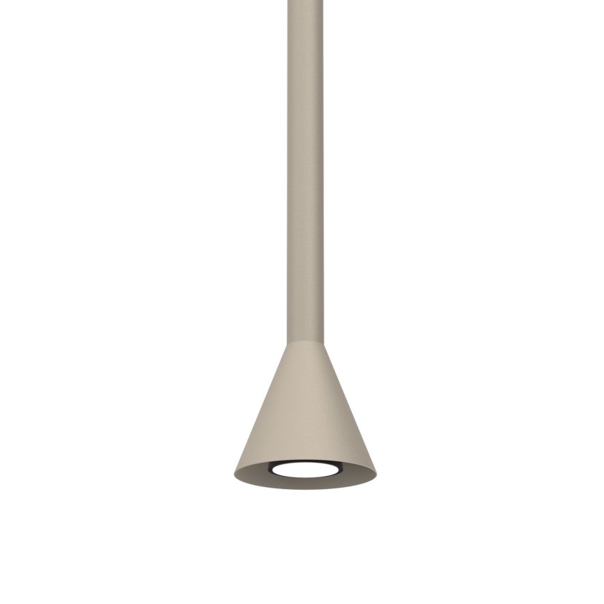 Κρεμαστό φωτιστικό με καλώδιο MAZZO 1xGU10/8W/230V μπεζ