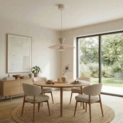 Κρεμαστό φωτιστικό με καλώδιο MISTIC 1xGX53/15W/230V εκρού